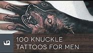 100 Knuckle Tattoos For Men