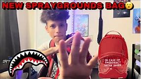 NEW SPRAYGROUNDS BAG FOR SCHOOL(unboxing type Shi)