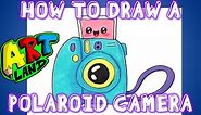How to Draw a POLAROID CAMERA!!!