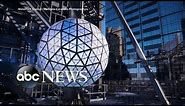 Pandemic turns iconic Times Square ball drop into socially distanced event