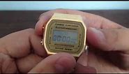 Casio Gold Watch A168WG-9