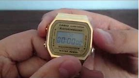 Casio Gold Watch A168WG-9