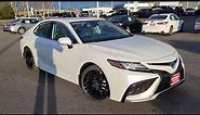 2024 Toyota Camry XSE Hybrid in Wind Chill Pearl White