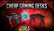 5 Best cheap Gaming Desks | Budget options that Look Awesome and Work!