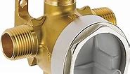 Delta Faucet R11000 3-Setting and 6-Setting Custom Shower Diverter Valve Kit, Rough-In Kit for Delta Shower Trim Kits, Brass Construction, R11000