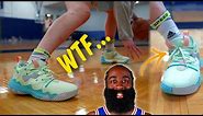 Testing James Harden’s NEWEST Basketball Shoe & FIRST w/ the 76ers! (Adidas Harden Vol 6 Review!)