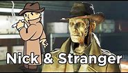 Fallout 4 - Nick Valentine reacts to Mysterious Stranger