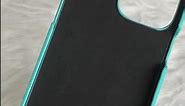Display Green Goyard iPhone X Protective phone case (Authentic Goyard Bag Used)