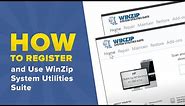 How to Register and Use WinZip System Utilities Suite
