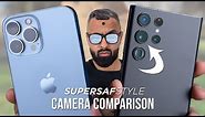 Samsung Galaxy S22 Ultra vs iPhone 13 Pro Max Camera Test Comparison