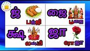 வட மொழி எழுத்துக்கள்|Vadamozhi Letters in tamil||tamil letters for kids and children |Tamilarasi