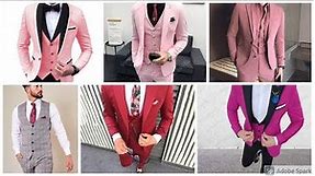 Latest Top 40 Pink Three Piece Suit for Men |2021| Branded Pink Three Piece Suit for Boys & Gents
