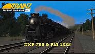 NKP 765 & PM 1225 (Trainz 2019)