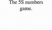 PPT - The 5S numbers game. PowerPoint Presentation, free download - ID:2665632