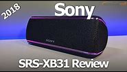 Sony SRS-XB31 Review (2018 model)