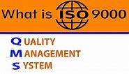 ISO 9000 standards || QMS (Quality Management System)