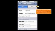 iPhone: How to Setup a POP Email Account
