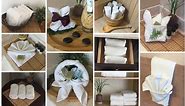 10 Ideas How to Fold a Towel Like Hotel & Spa.