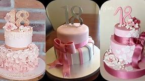 18th!Birthday Cake Designs For Girls/Top Stylish 18th Birthday Cake Ideas 2020