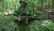 How to dye UCP into a functional tropical camouflage pattern