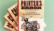 Printer's Error — Rebecca Romney: Rare Books Specialist