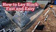 How To Lay Block Corners