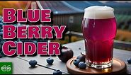 Easy to Make Blueberry Cider using FRESH Blueberries