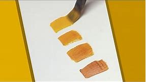 How To Make Mustard Yellow Color Using Primary Colors/ Acrylic/Oils