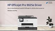 HP Officejet Pro 9025e Wireless Setup | Printer installation | Wi-Fi setup | Unboxing