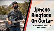 IPhone Ringtone cover on guitar!