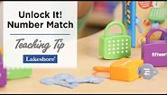Teaching Numbers & Counting | Unlock It! Number Match | Lakeshore® Learning