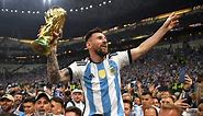 Lionel Messi 2022 World Cup Images & HD Wallpapers For Free Download: LM10 HD Photos in Argentina Jersey with WC Trophy Pictures to Share Online | ⚽ LatestLY