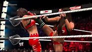WWE 2K15 Brie Bella vs. Nikki Bella for the Divas Championship