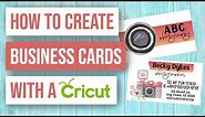 💼 How to Create Business Cards with Cricut