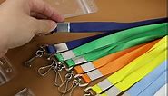 12 Pack Cruise Lanyard with ID Card Holder, Durable Lanyard with Waterproof ID Badge Holder Cruise Lanyards for ID Badges Ship Cards Carnival Sail Keys (12 Colors)