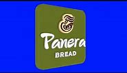 Panera Bread Blue Screen Logo Loop Chroma Animation