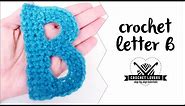 How to crochet LETTER B ♥ CROCHET LOVERS
