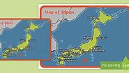 KS1 Map of Japan