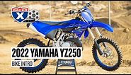 2022 Yamaha YZ250 Two-Stroke Motocross Bike Introduction