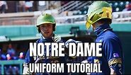 MLB The Show 23-Notre Dame Uniform Tutorial