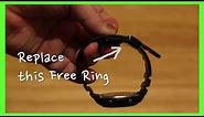 How to Replace the Free Ring/Loop on Your Watch - DIY Strap Repair, Fix, Lifehack