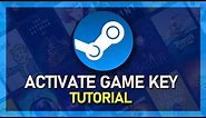 How To Redeem a Code on Steam - Activate Game Key