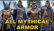 Assassin's Creed Valhalla - All Mythical Armor Sets Showcase (Male Eivor Version)