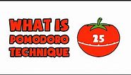What is Pomodoro Technique | Explained in 2 min