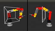 9 Axis Industrial Robot - Inverse Kinematics