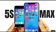 Speed Test iphone 5s vs iphone 11 pro Max