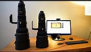 Nikon 400mm 2.8 vr vs 600mm f4 vr Autofocus test