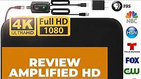 Review Amplified HD Digital TV Antenna Long 180 Miles Range - Support 4K [2020 LATEST]