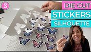 How to Make Die Cut Stickers: Silhouette CAMEO Tutorial
