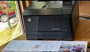 HP Laserjet PRO 200 M251NW Color Laser Printer with Toner 20k & Toner Set . Test